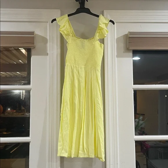 Yellow Ruffled Sundress - Picture 2 of 2